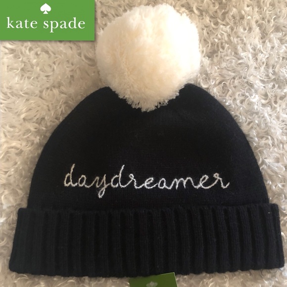 ♠️ Kate Spade “Daydreamer” Pom Pom Beanie - Picture 3 of 7